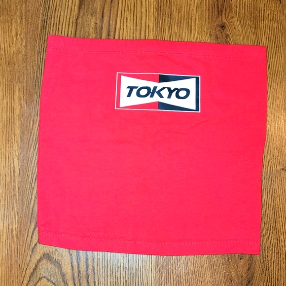 Forever 21 Red print crop top  . Size S - Picture 1 of 4